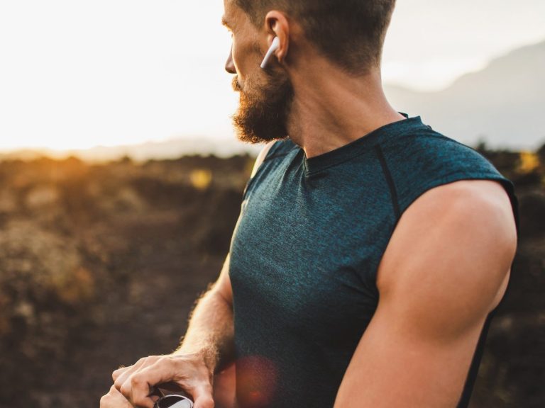 male running